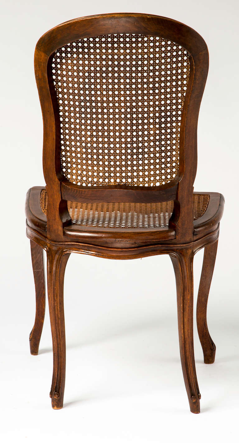 C. 1930s French Cane Chairs, Set 6 at 1stdibs