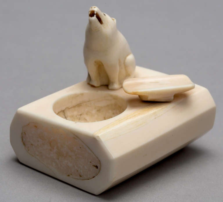 folk art wolf