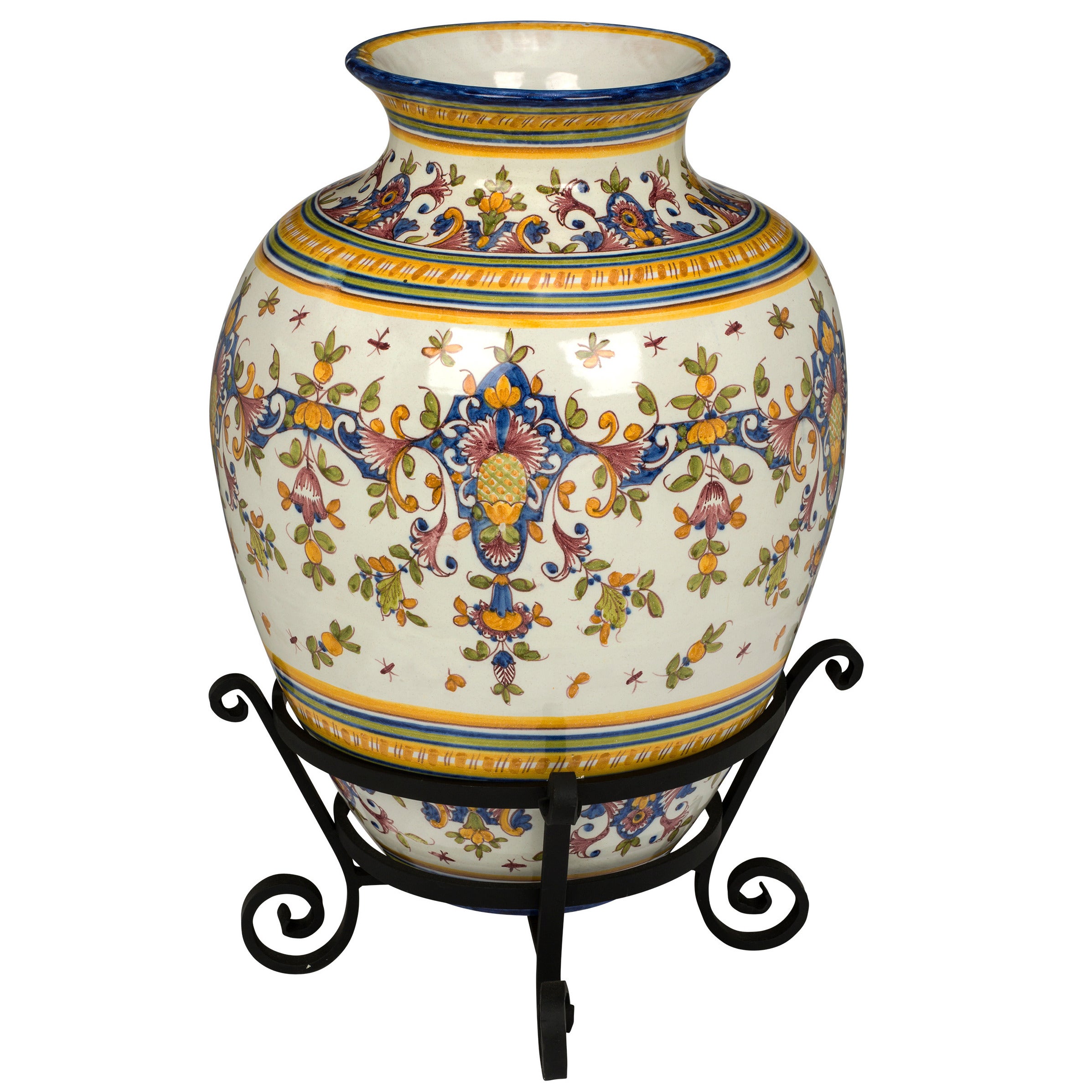 Urn Vessel, Large 29" Tall  Portuguese  For Sale