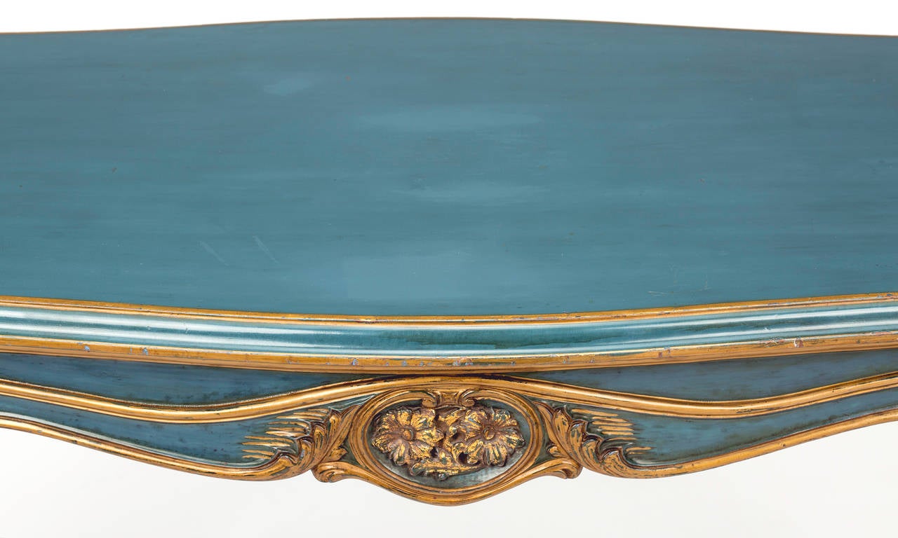 French Gilt and Painted Table 3