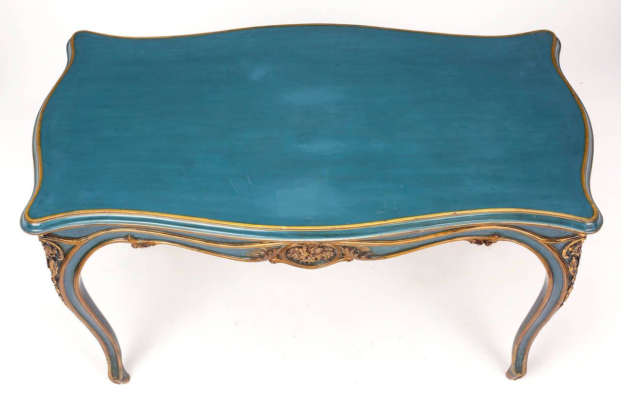 French Gilt and Painted Table 4