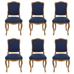 Set of 6 Country French Chairs