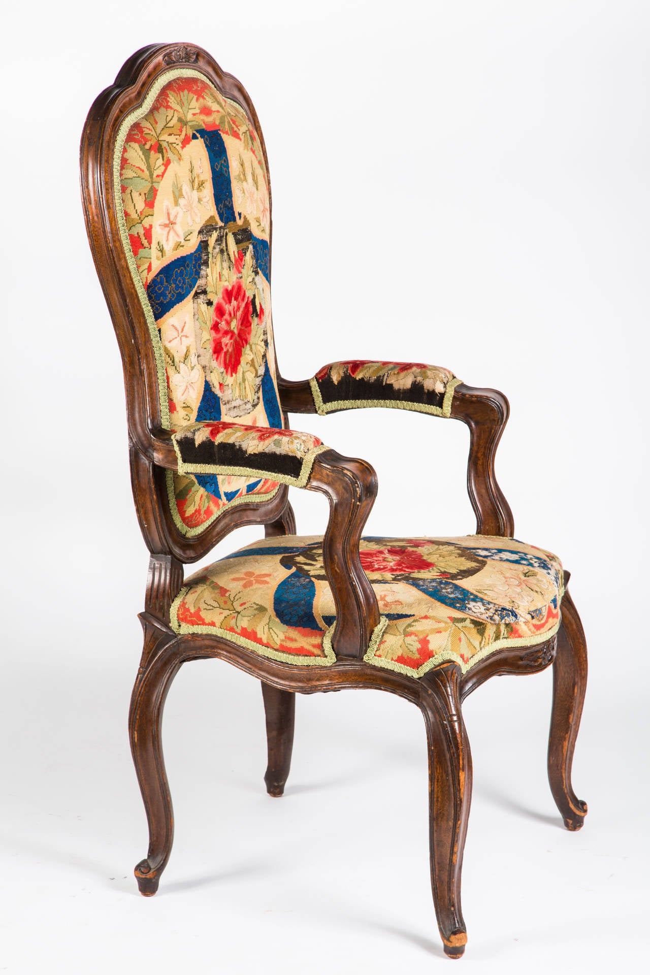 French Needle Point Armchair