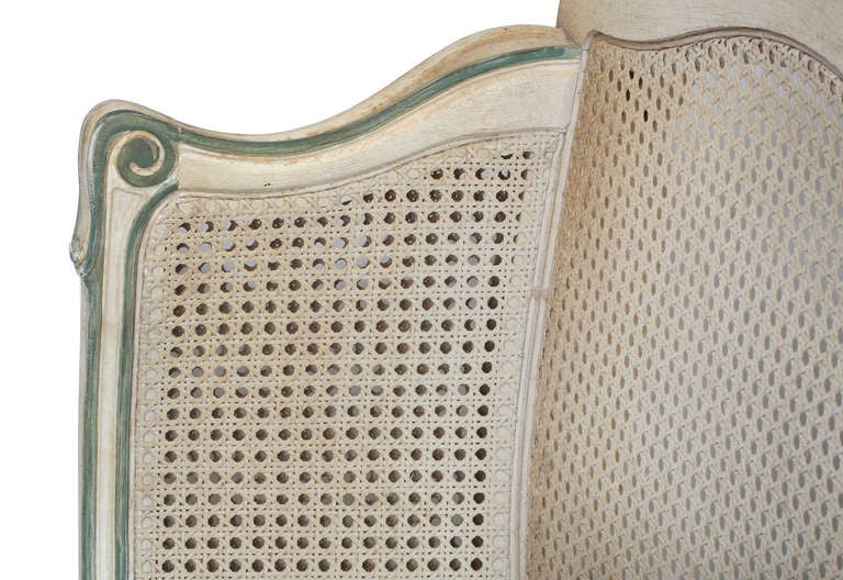 Pair of French Cane Arm Chairs 3