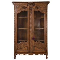 18th Century French Marriage Armoire