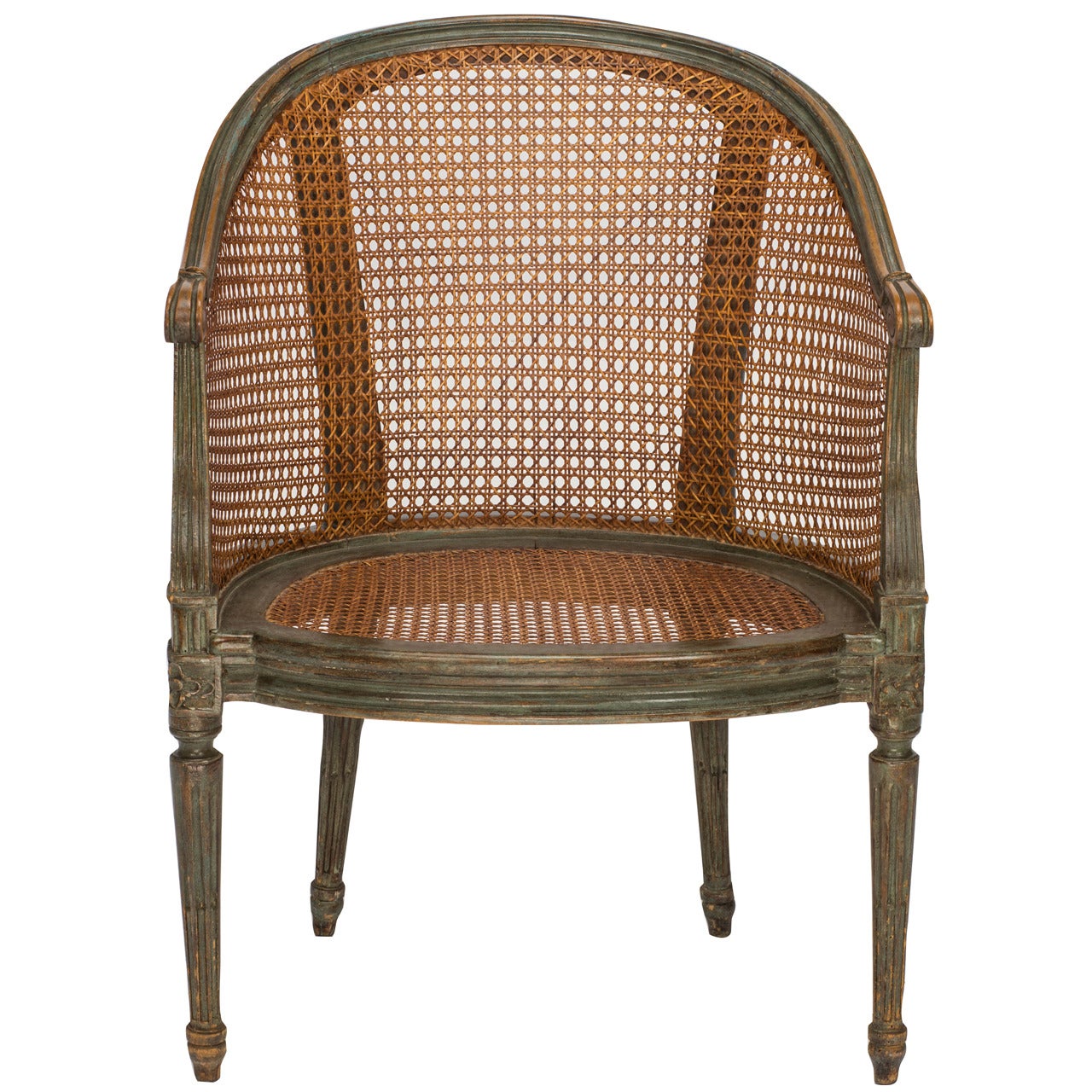 Louix XVI Style Cane Chair
