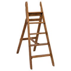Vintage English Pine Step Ladder