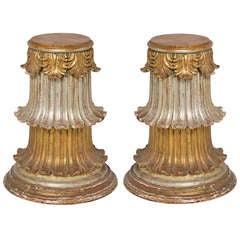 Italian Carved Wood
Gilt Pedestal Stands Italian Carved Wood
Gilt Pedestal Stands