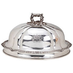 Sheffield Silver Plate Meat Dome Cover