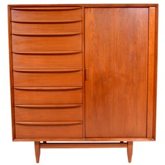 Falster Tall Dresser Danish Modern