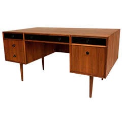 Mid Century Modern Walnut Desk Mid Century Modern Walnut Desk