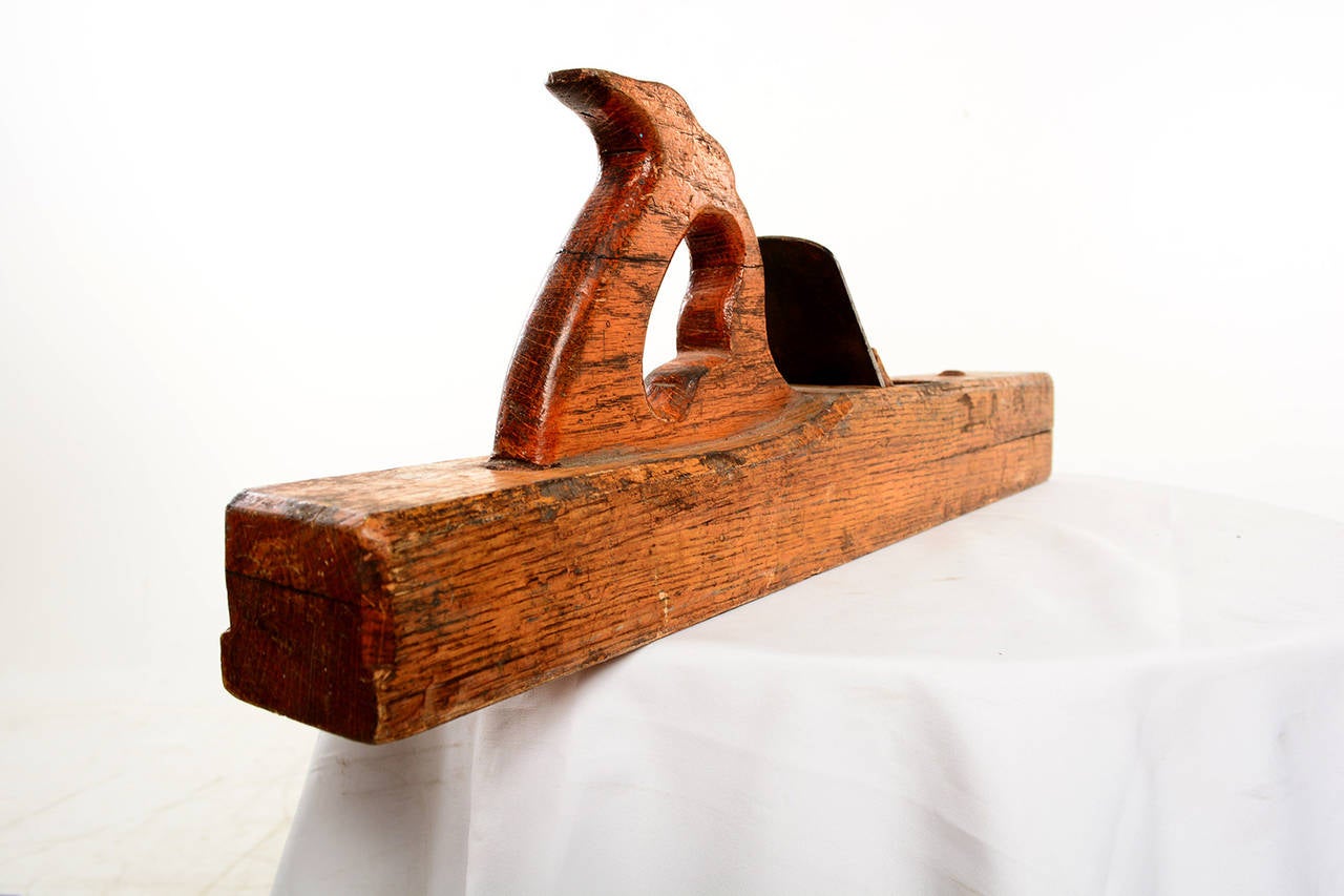 vintage wood plane