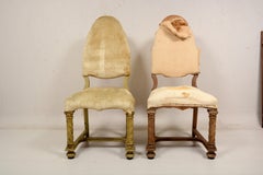 Pair of Antique Hand-Carved Chairs