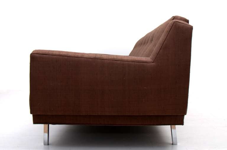 Mid-20th Century Mid Century Modern Sofa Clean Lines Milo Baughman Attr