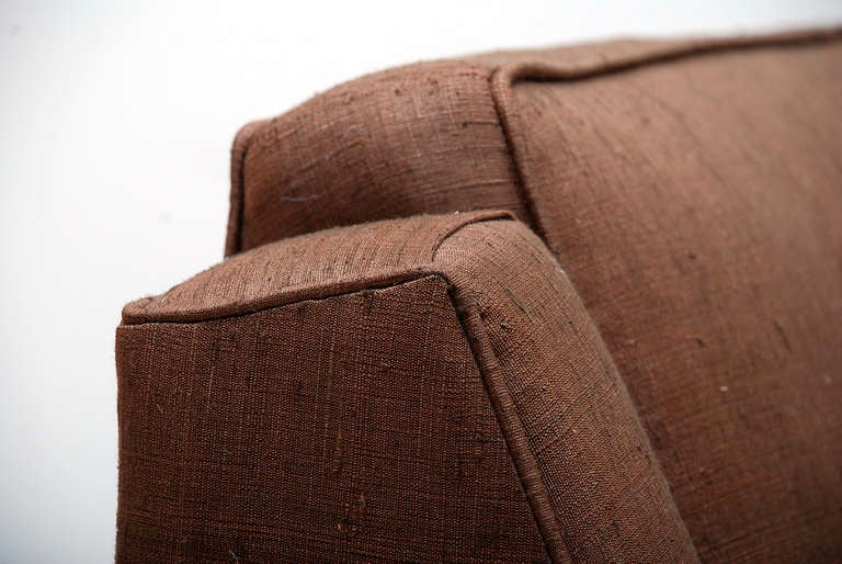 Mid Century Modern Sofa Clean Lines Milo Baughman Attr 1