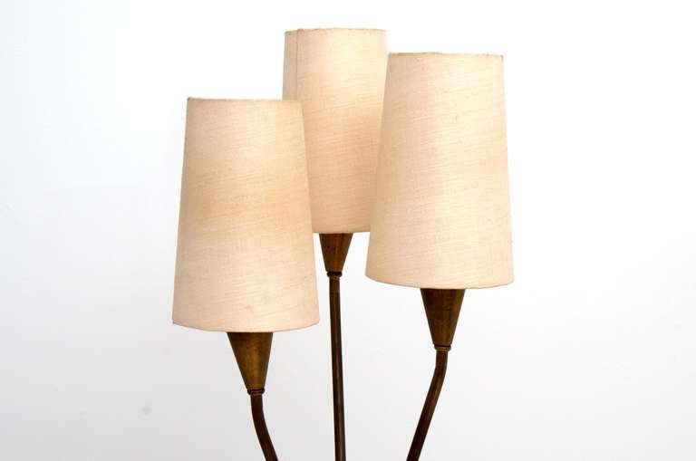 American Gerald Thurston Tripod Floor Lamp