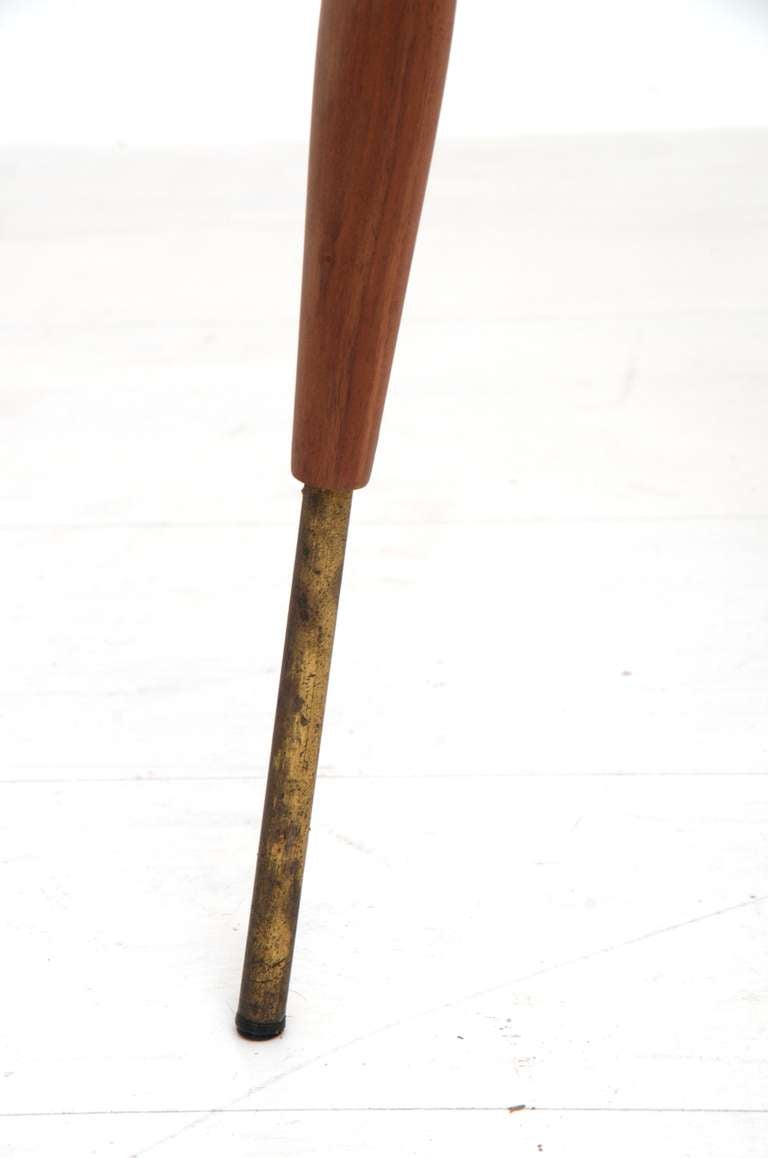 Brass Gerald Thurston Tripod Floor Lamp