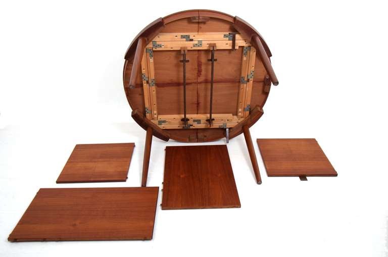 Danish Hans Olsen Dining Set for Frem Røjle