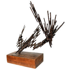 Stanyo Kaminsky Brutalist Sculpture, 1977 9