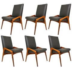 Set of Six Chairs By Glenn Of California