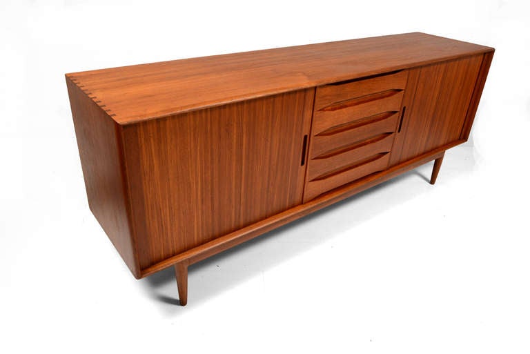 teak credenza