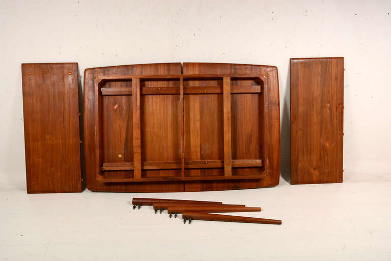 Mid-20th Century Johannes Aasbjerg Dining Table Teak