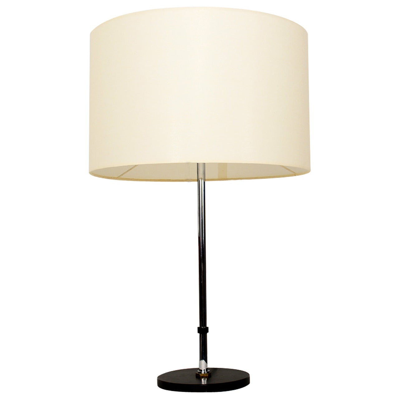 Table Lamp with Adjustable Shade Height