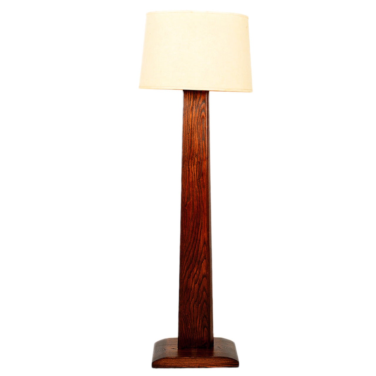 Paul Laszlo Oak Floor Lamp