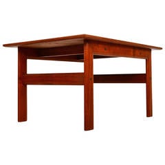 Danish Modern Teak Side Table Scandline 3