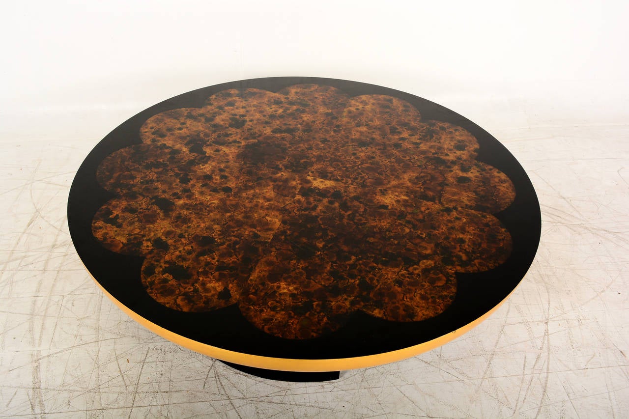 Lotus Coffee Table by Kittinger, Muller & Barrington In Good Condition In Chula Vista, CA