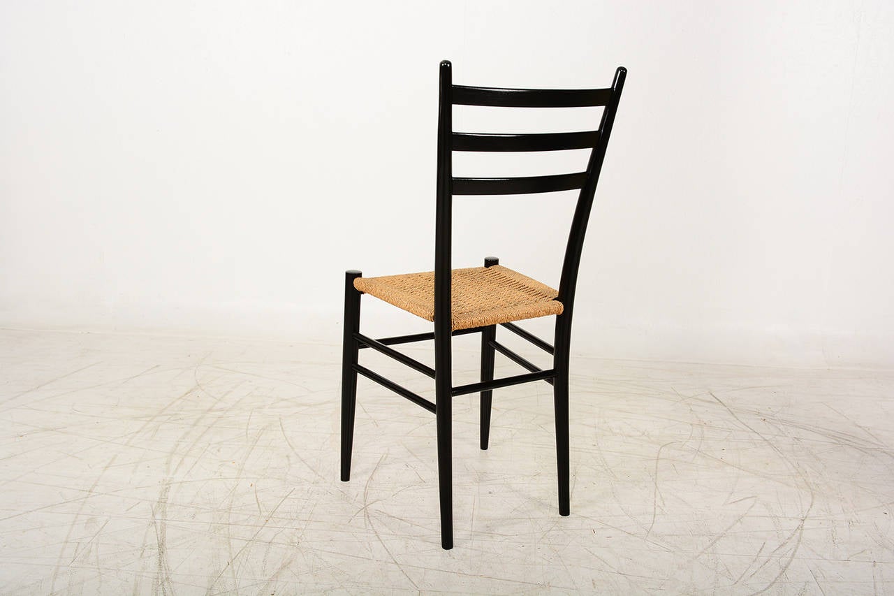 Mid-20th Century Leggera Italian Chair