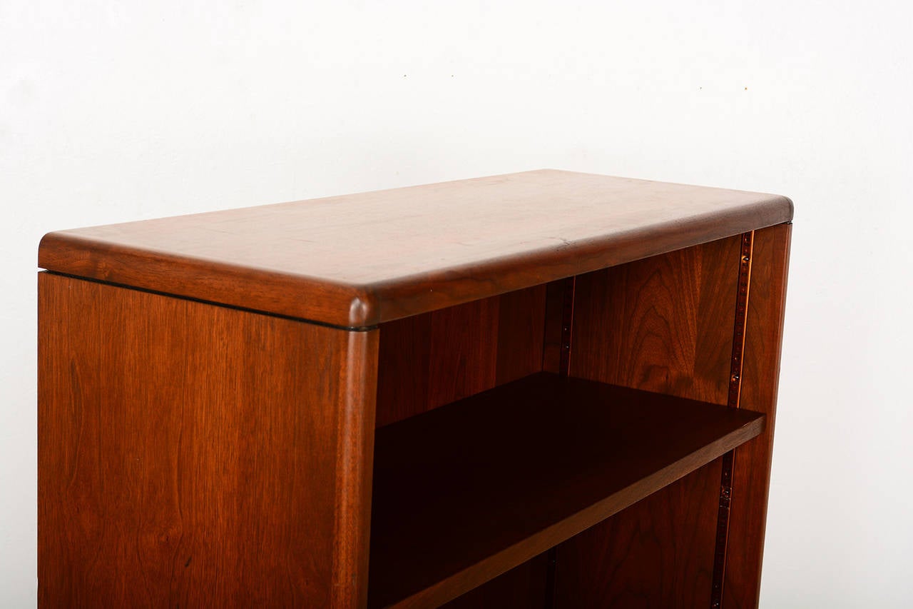 Steelcase Bookcase in Walnut at 1stDibs steelcase bookcases