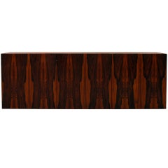 Brazilian Rosewood Hanging Cabinet