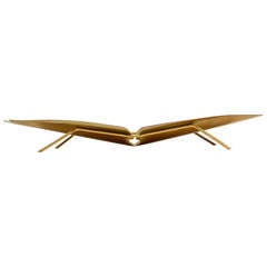 Ikora Brass Serving Plate 4