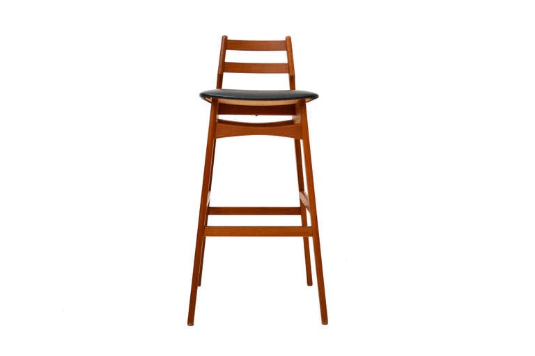 Danish Modern Teak Bar Stools 1