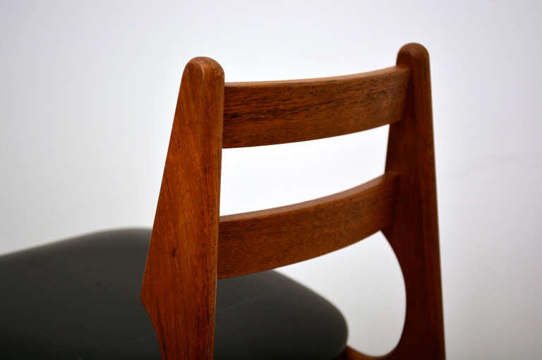 Danish Modern Teak Bar Stools 3