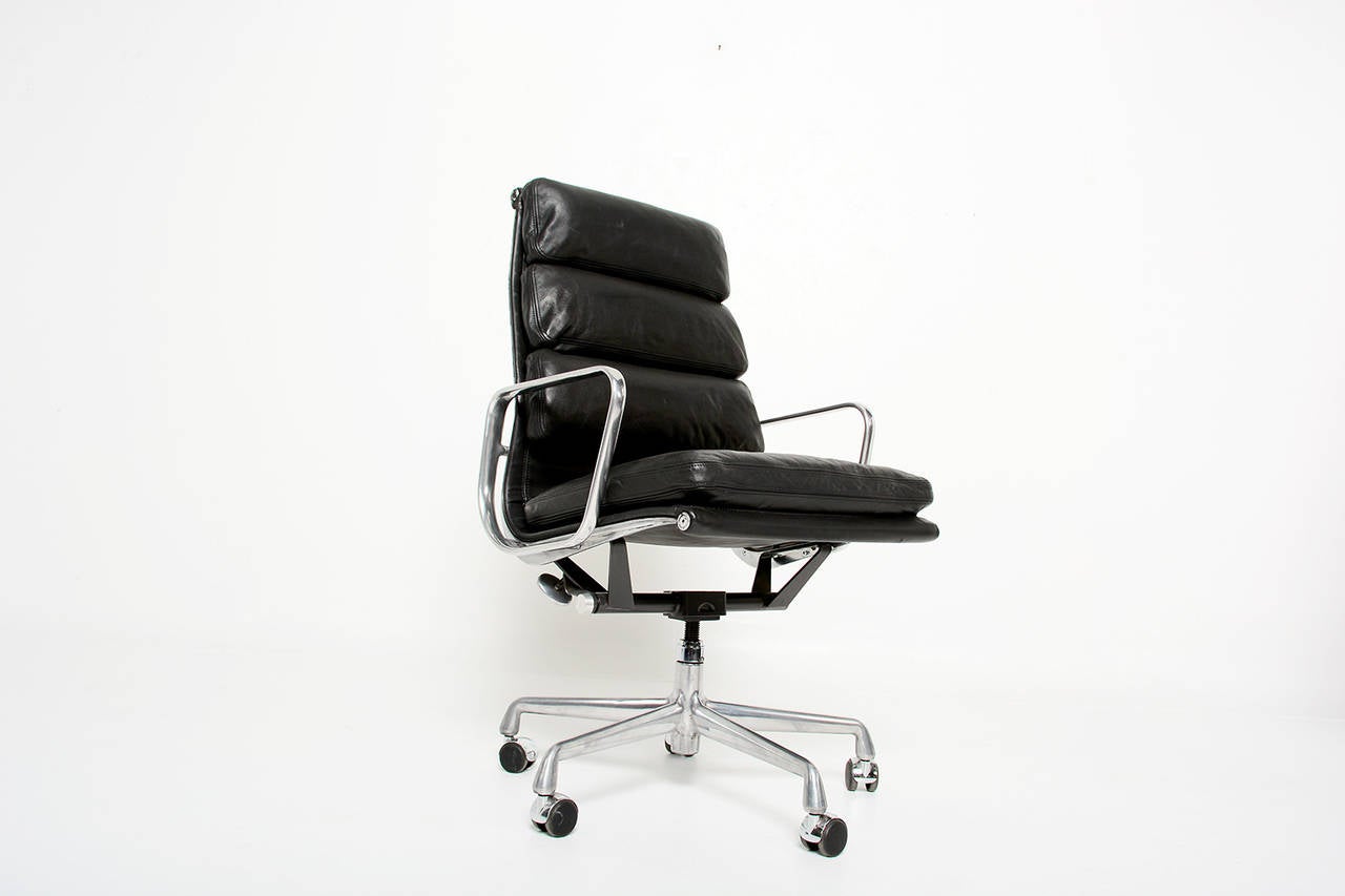 Leather Herman Miller Eames Soft Pad Highback