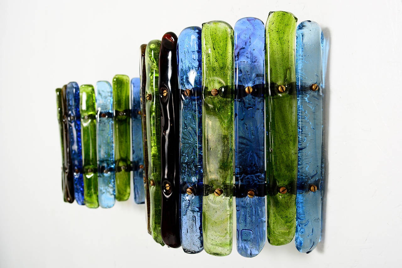 colored sconces