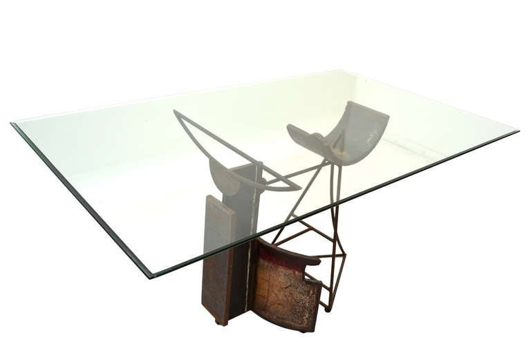 Mid-Century Modern Mid Century Modern Brutalist Artigas Sculptural Desk Custom Made