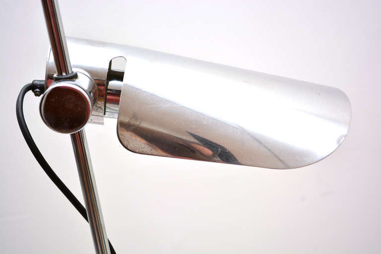 Mid Century Modern Counterbalance Desk Lamp Attributed to Gae Aulenti In Excellent Condition In Chula Vista, CA