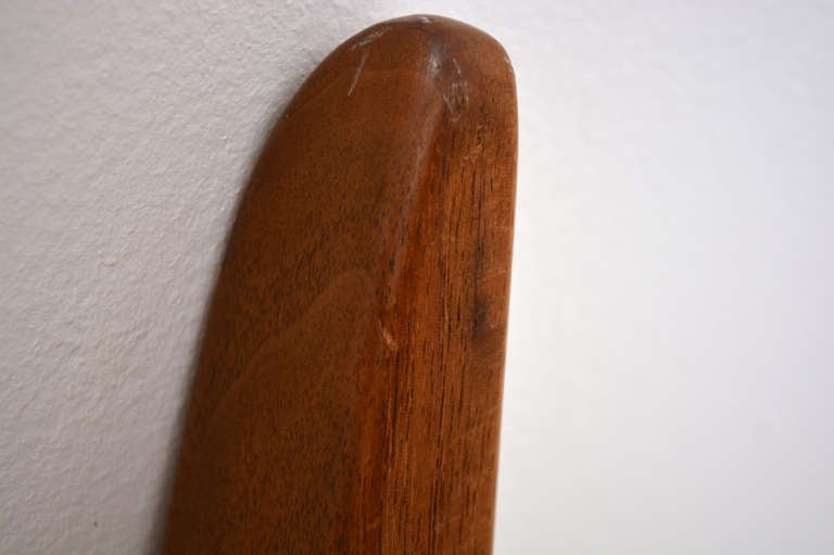 George Nakashima Full Size Walnut Headboard In Good Condition In Chula Vista, CA