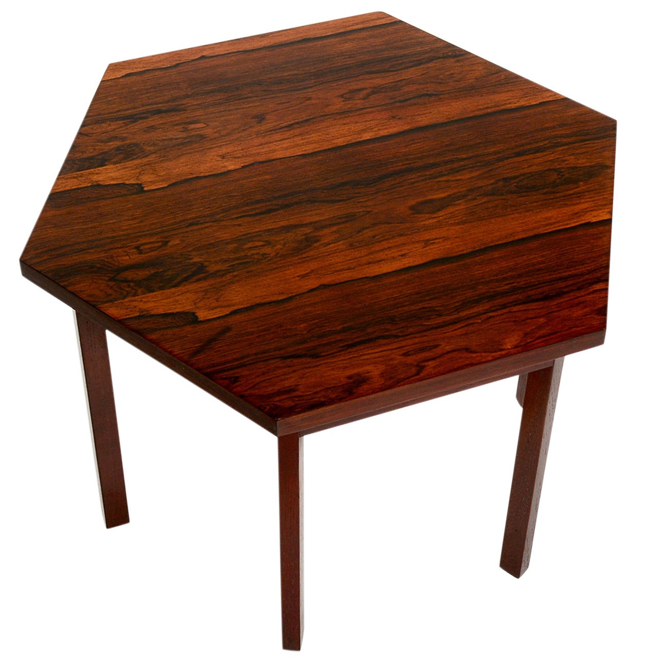 Paul McCobb Delineator for Lane Rosewood Hexagon Table