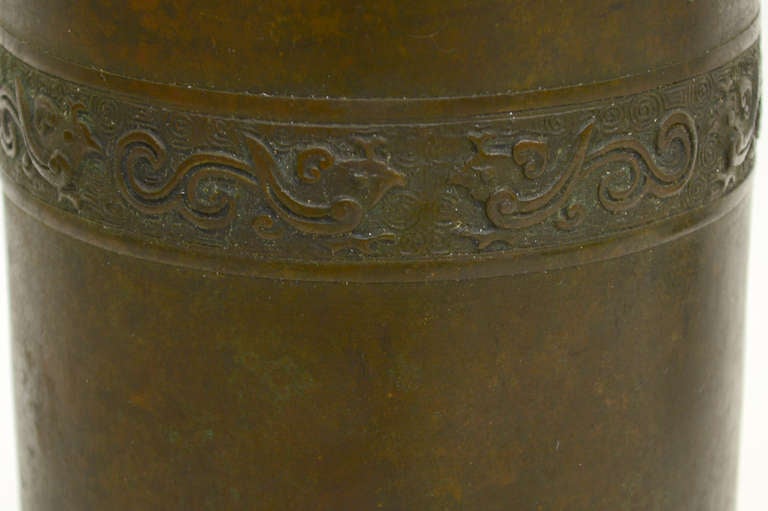 Bronze Pair Table Lamps