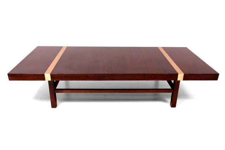 Mid-20th Century Custom-Made MCM Coffee Table