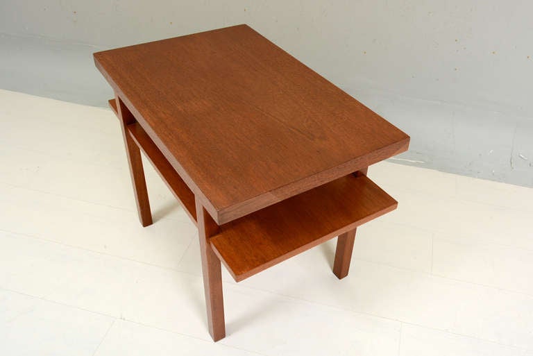 Mahogany Widdicomb Side Table MCM