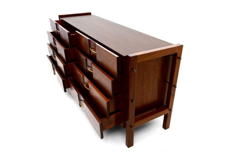Mid-Century Modern Edmond Spence Dresser Credenza