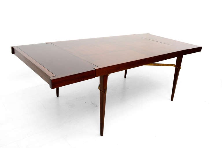 Edmund Spence Dining Table With Eight Dining Chairs at 1stDibs