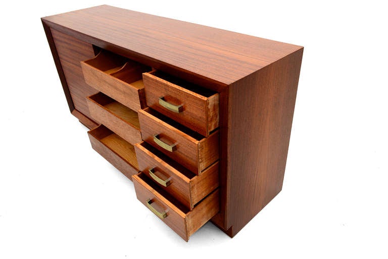 Mid-Century Modern John Stuart Mahogany Dresser