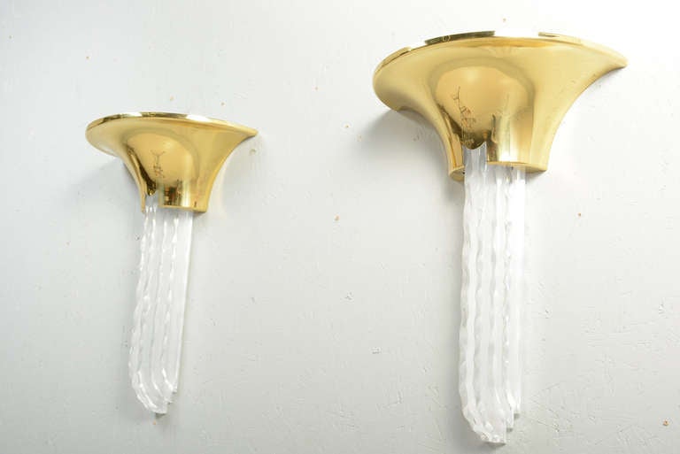 American Karl Springer Percell Wall Sconces