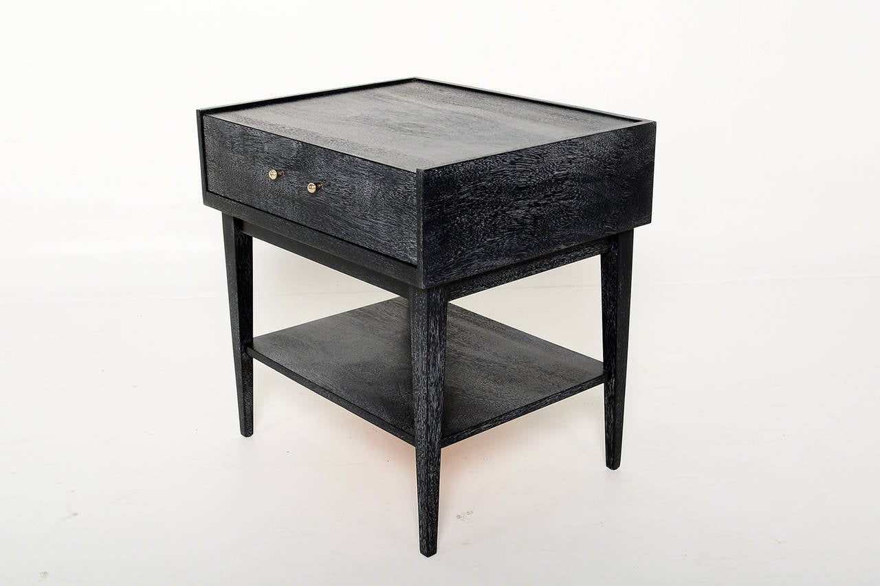 Ebonized American of Martinsville Night Stand